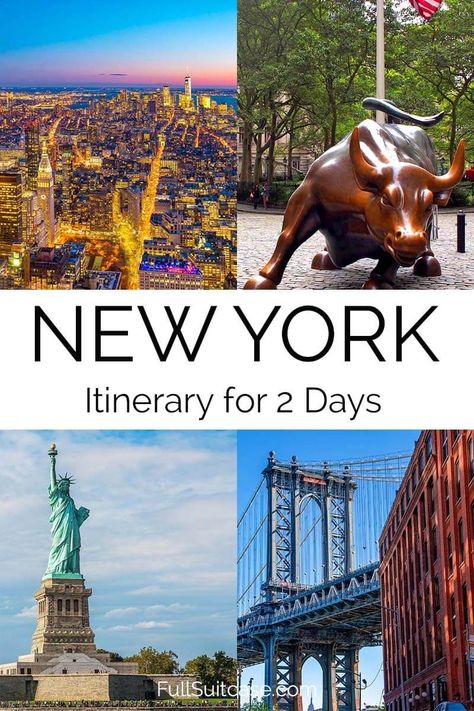 2 Days in New York City: Detailed Itinerary & Map (+NYC Insider Tips) Nyc Tourist Map, Nyc Trip Planning, New York Trip Planning, Nyc Sightseeing, Nyc Itinerary, Nyc Map, New York City Vacation, New York Vacation, New York City Map