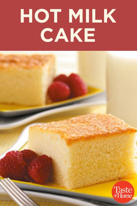 Korean Milk Cream Block Cake, Hot Milk Sponge Cake Recipe Milk Street, Hot Milk Butter Cake, Old Fashion Hot Milk Cake, Evaporated Milk Cake Recipes, Leftover Milk Uses, Recipe That Uses A Lot Of Milk, Easy Plain Cake Recipe, Hot Milk Cake Old Fashioned