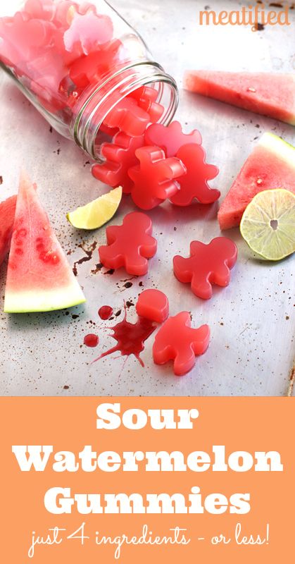 Sour Watermelon Homemade Gummies Watermelon Gummies Recipe, Watermelon Gummies, Homemade Gummies, Gummies Recipe, Paleo Snacks, Homemade Candies, Candy Recipes, Mojito, Appetizer Snacks