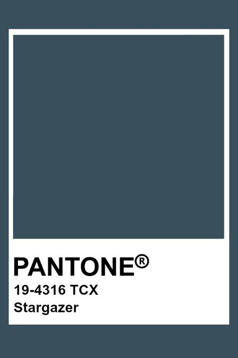 Pantone Stargazer Pantone Azul, Pantone Tcx, Colour Names, Sargasso Sea, Pantone Color Chart, Pantone Swatches, Pantone Palette, Pantone Colour Palettes, Pantone Colors