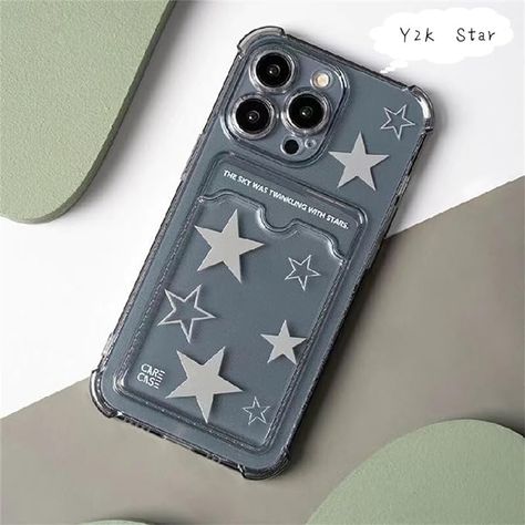 Cybercore Phone Case, Oc Inventory, Cartoon Y2k, Kawaii Transparent, Y2k Phone Case, Korean Y2k, Y2k Star, Tech Aesthetic, Y2k Design