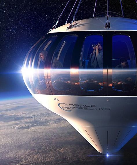 space perspective, a $125,000 balloon ride to the stratosphere Space Travel, Space Perspective, Eight Passengers, Space Tourism, Earth From Space, Space Flight, Space And Astronomy, Travel Experience, Luxury Travel