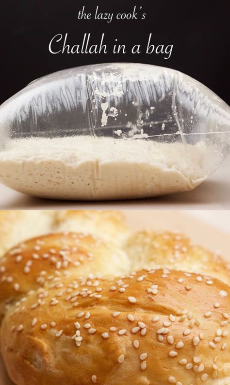 Bread In Ziploc Bag, Challah Bread In A Bag, Challah In A Bag Recipe, Challah In A Bag, Easy Challah, Bread Challah, Challah Bread Recipe, Shabbat Recipes, Bag Bread