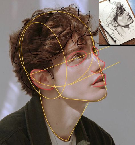 #ArtReference #Reference #Art Boy Haircut, 얼굴 드로잉, Human Anatomy Drawing, Seni Dan Kraf, Portraiture Drawing, Photographie Portrait Inspiration, Art Tools Drawing, Easy Drawings Sketches, Art Drawings Sketches Creative