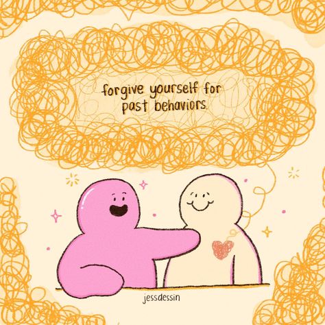 “Forgive yourself for not knowing better at the time. Forgive yourself for giving away your power. Forgive yourself for past behaviors. Forgive yourself for the survival patterns and traits you picked up while enduring trauma. Forgive yourself for being who you needed to be.” - Audrey Kitching 💖🫧💖 Let go of guilt and regrets. Forgive yourself for past mistakes, behaviors, and survival patterns. Acknowledge your growth and allow yourself to move forward with self-compassion. Embracing self-for... Moving Forward Illustration, Regret Illustration, Moving On Quotes Letting Go Positive, Self Forgiveness Quotes, Move Forward Quotes, Let Go Of Guilt, Embracing Yourself, Forgive Yourself Quotes, Growth Aesthetic