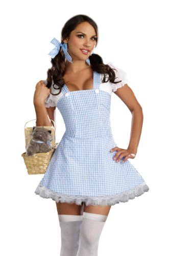 Dreamgirl Sexy Blue & White Checked Gingham Dorothy Costume Mini Dress - Wizard of Oz Adult Dirndl, Country Dresses, Dorthy Costume, Actress Life, Dorothy Costume, Blue Gingham Dress, Halloween Costume Outfits, Halloween Fancy Dress, Cute Halloween Costumes