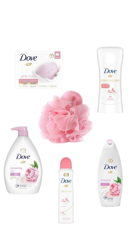 Dove rose Dove Shampoo Aesthetic, Dove Aesthetic Products, Dove Products Aesthetic, Dove Body Care, Dove Cherry, Dove Scrub, Kpop Skincare, Dove Real Beauty, Olay Body Wash