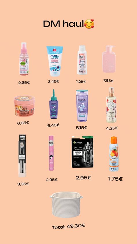 DM haul🥰💞 Dm Must Haves, Skincare Products, Must Haves, Germany, Skin Care, Makeup, Hair, Pins, Quick Saves