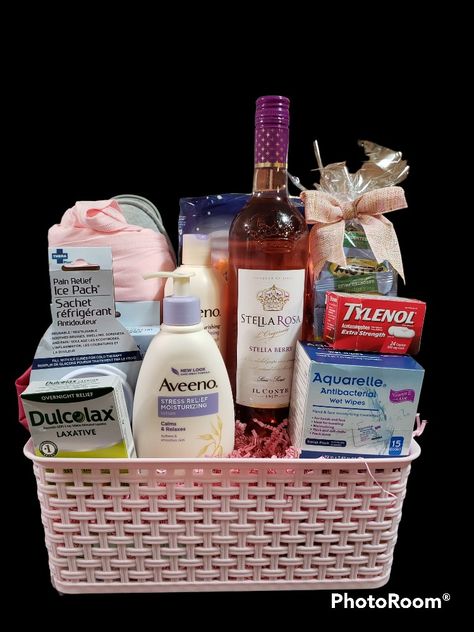 Mother Basket After Birth, Gift Baskets For Expecting Moms, Post Partum Basket Gift Ideas, Delivery Basket For New Mom, Mom After Birth Gift Basket, Just Had A Baby Gift Basket For Mom, New Mom Care Basket, Labor Basket For Mom, Mommy Shower Gifts