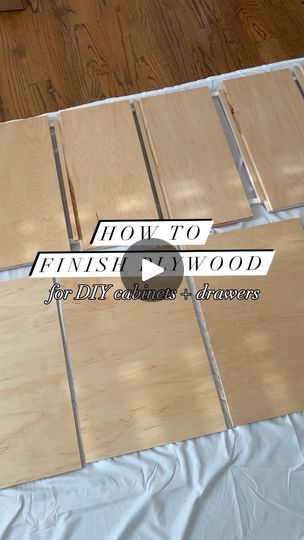 Diy Plywood Cabinets, Plywood Cabinets Diy, Plywood Edge Finishing, Small Plywood Projects Diy, Birch Plywood Furniture, Waste Plywood Craft Ideas, Plywood Headboard Diy, Staining Plywood, Stain Plywood