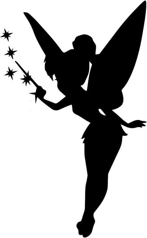 Amazon.com - Star Fairy Silhouette Decal Notebook Car Laptop 5.5" (Black) Butterflies Silhouette, Star Fairy, Fairy Silhouette, Fairy Birthday, Face Paint, Butterflies, Notebook, Laptop, Paint