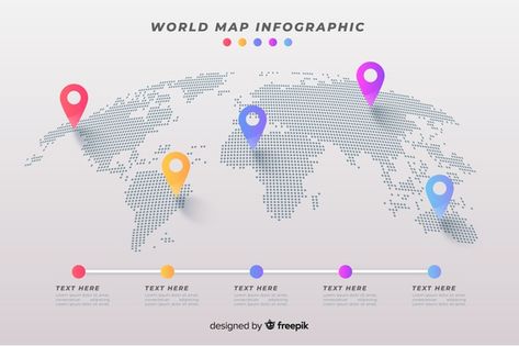 World map business infographic | Free Vector #Freepik #vector #freeinfographic #freebusiness #freeabstract #freetechnology World Map Infographic, Map Infographic, Infographic Business, Global Map, World Map Design, Infographic Map, Vector Infographic, Newsletter Design, Idul Fitri