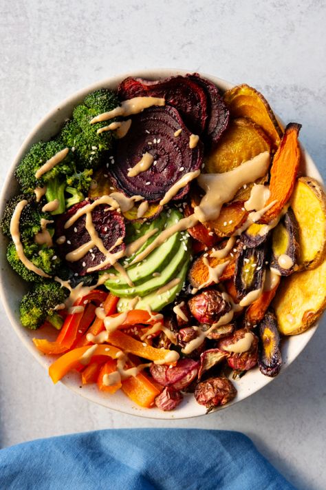 Roasted Veggie Bowl Dressing, Roasted Veggie Glow Bowls, Healthy Bowl Dressing, Roasted Veggie Buddha Bowl, Roast Veggie Bowl, Tahini Power Bowl, Roasted Veggie Grain Bowl, Turkey Veggie Bowl, Grilled Veggie Bowl