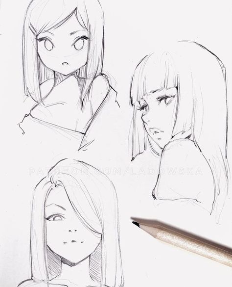 Manga Head Shapes, Head Shape Reference Realistic, Anime Head Guide, Head Shape Drawing Reference, How To Draw Female Head, Anime Portrait Reference, Head Shape Reference, Head Shapes Drawing, Anime Head Shapes