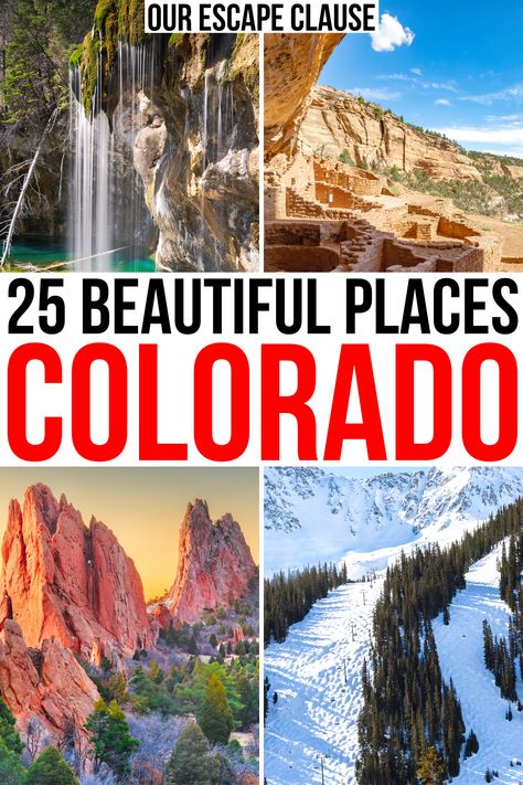 Places To Visit In Colorado, Colorado Places To Visit, Colorado Bucket List, Places In Colorado, Colorado National Parks, Colorado Travel Guide, Road Trip To Colorado, Explore Colorado, Visit Colorado