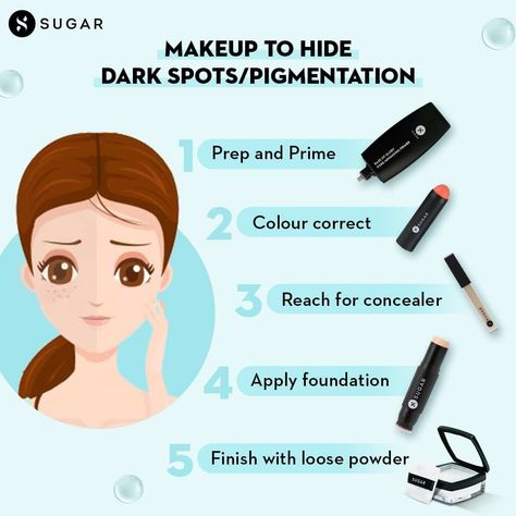 Makeup To Hide Acne, Sweat Proof Makeup, Corrective Makeup, Acne Makeup, Natural Everyday Makeup, Makeup Order, Learn Makeup, Corrector Concealer, Simple Makeup Tips