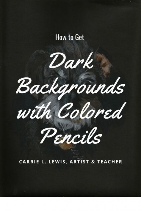 Do you want to draw dark backgrounds with colored pencils or for your colored pencil art? CP artist Carrie Lewis shares a few ideas. Black Paper Drawing, Colored Pencil Tutorial, Pretty Backgrounds, Colored Pencil Techniques, Colouring Techniques, Coloured Pencils, Color Pencil Drawing, Color Pencil Art, Black Paper