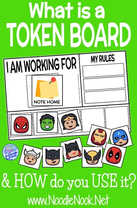 Individual Behavior Chart, Classroom Reward System, Resource Teacher, Token Boards, Token System, Resource Room Teacher, Token Economy, Behavior Rewards, Token Board