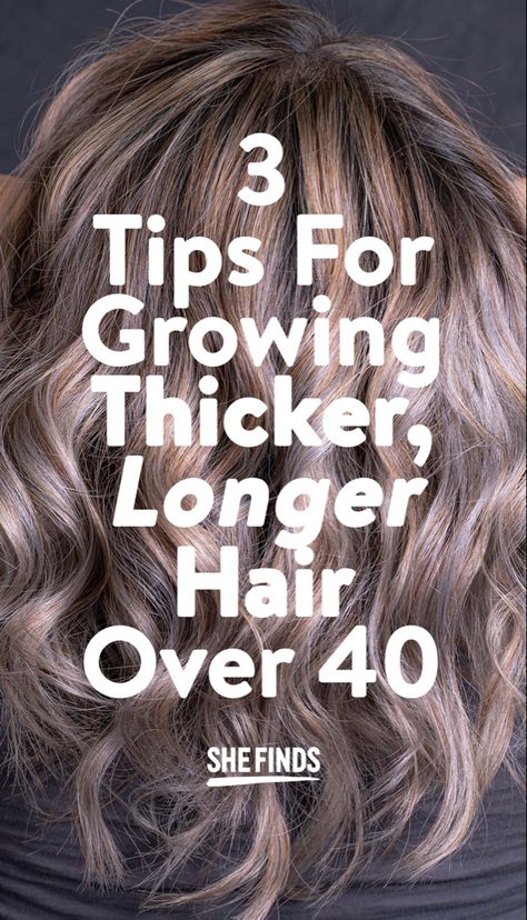 Hair Thickening Tips, Hair Thickening Remedies, Thicken Hair Naturally, Grow Thick Long Hair, Thicker Hair Naturally, Growing Out Hair, Thicker Healthier Hair, Make Hair Thicker, Get Thicker Hair