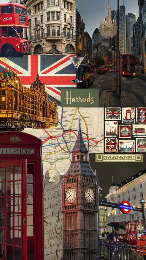 London London Background Aesthetic, London Themed Bedroom, London Collage Wallpaper, London Aesthetic Collage, Life In London Aesthetic, London Trip Aesthetic, London Travel Aesthetic, London Shuffle, London Wallpaper Aesthetic