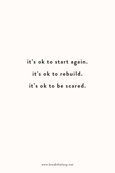 It's Going To Be Ok Quotes, Its Ok To Be Scared, Start Again Quotes Motivation, I Am Scared Quotes, Start Again Quotes, Quotes About Being Scared, 5 Facts About Me, Scared Quotes, It Will Be Ok Quotes