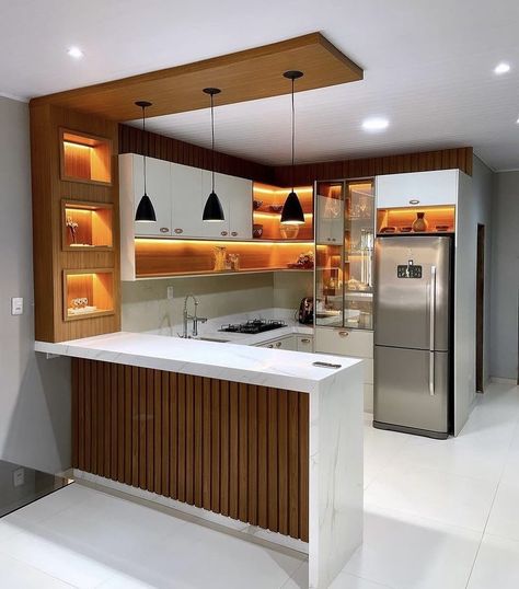 बेडरूम डिजाइन, Kitchen Wardrobe Design, Kitchen Bar Design, Desain Pantry, Simple Kitchen Design, Modern Kitchen Cabinet Design, Kitchen Interior Design Decor, Kitchen Interior Design Modern, Kitchen Design Plans