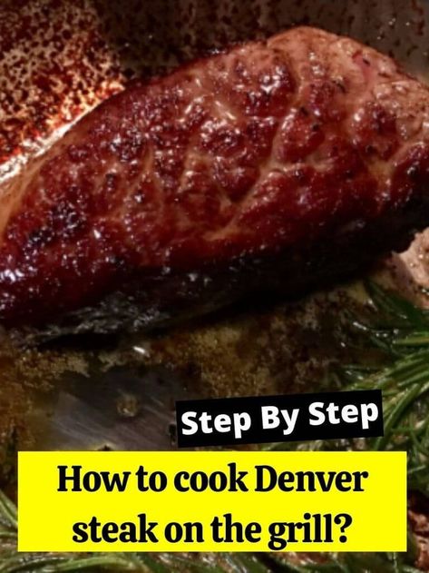 How to cook Denver steak on the grill? Denver Steak, Steak On The Grill, Beef Jerky Recipes, Ground Beef And Potatoes, Jerky Recipes, Grilled Steak Recipes, Grilled Steak, How To Grill Steak, Beef Recipes Easy