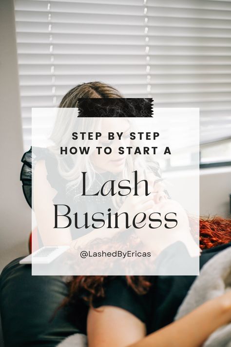 Eyelash Extension Studio Ideas, Lash Studio Set Up Ideas, Lash Artist Room Set Up, Start A Beauty Business, Lash Business Start Up, Things You Need To Start A Lash Business, How To Start A Lash Extension Business, Start Lash Business, Lash Extensions Set Up