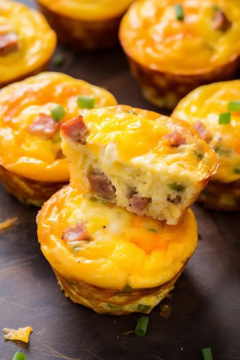 Cheesy Sausage And Egg Muffins - That Oven Feelin Sausage And Egg Muffins, Sausage Cheese Muffins, Sausage Breakfast Muffins, Sausage Egg Muffins, Muffin Cups Recipes, Sausage Muffins, Muffins Breakfast, Juicy Turkey, Breakfast Quiche Recipes