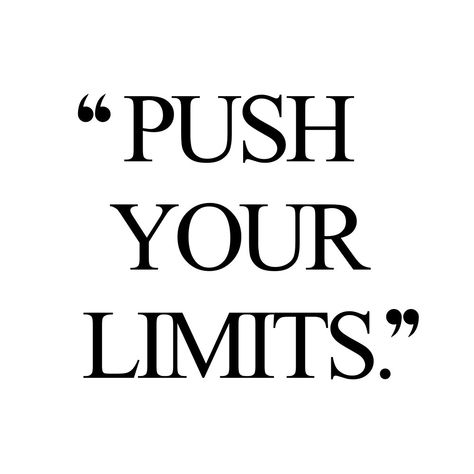 Push your limits! Browse our collection of inspirational health and fitness quotes and get instant wellness and exercise motivation. Stay focused and get fit, healthy and happy! https://www.spotebi.com/workout-motivation/push-your-limits/ Limit Quotes, Dream Life Quotes, Motivational Quotes For Men, Healthy Lifestyle Quotes, Motivational Fitness, Fitness And Wellness, Live Your Dream, Lifestyle Quotes, Gym Quote