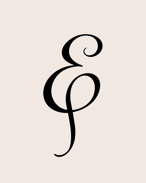 E S Monogram, Letter E Nail Design, Letter E Nails, E In Different Fonts, E Drawing, E Design Letter, The Letter E Tattoo, Letter E On Nails, Calligraphy E