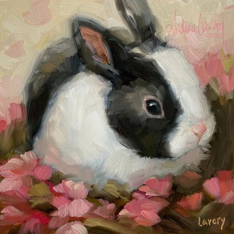 Animal Paintings Acrylic, Bunny Wall Art, Lapin Art, Bunny Painting, Rabbit Painting, Cute Paintings, Rabbit Art, Bunny Art, Arte Inspo