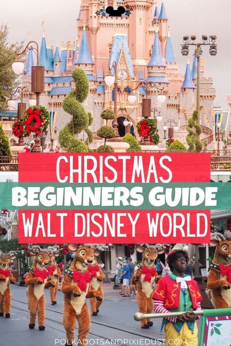 Disney On Christmas, Disney World T Shirts, Disney For Christmas, Disney Christmas Trip, Disneyworld Christmas Shirts, Christmas Vacation Ideas, Disney In Christmas, Christmas Disney World, Disney At Christmas Outfits