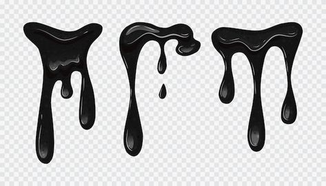 How To Draw Dripping Liquid, Slime Reference, Drip Effect Drawing, Dripping Paint Art, Black Slime, Shadow Drawing, Drip Art, Paint Vector, Liquid Oil