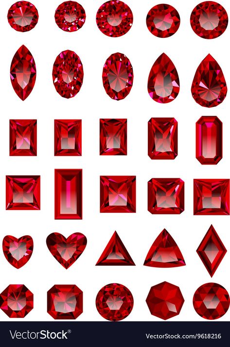 Ruby Illustration, Jewel Illustration, Jewel Logo, Jewel Drawing, Gem Drawing, Red Jewellery, Red Gems, Ruby Jewel, Gem Ruby