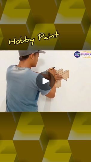 131K views · 3.6K reactions | Tutorial 3d wall painting design art tutorial 3d design #painting #art #mural #seni #reels #dekorasi #pintura #wallpaint #indonesia #amerika #india | Hobby Paint | Hobby Paint · Original audio Wall Painting Design, 3d Wall Painting, Wall Paint Designs, Design Painting, Art Tutorial, Wall Paint, 3d Wall, Design Tutorials, Paint Designs