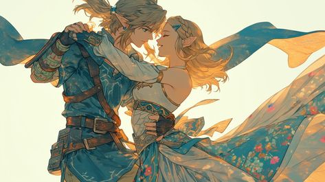 (1) 首頁 / X Zelda Totk, Link X Zelda, Zelda Fanart, Legend Of Zelda Art, Zelda And Link, Link And Zelda, Link Art, Zelda Botw, Legends Of Zelda