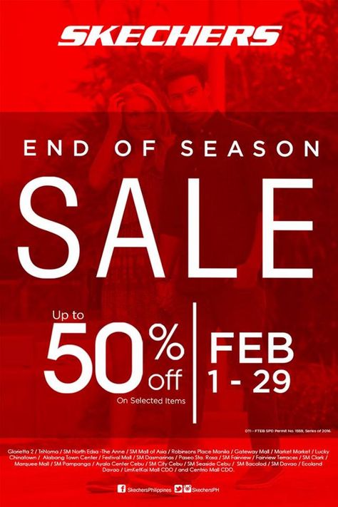 Skechers-Sale-Poster-2016 Nike Sale Poster, End Of Season Sale Poster, Clearance Sale Poster, Offer Banner, Poster Sale, Month Of February, Nike Sale, Architectural Sketch, February 1