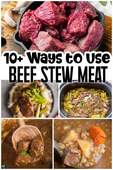 Crock Pot Stew Meat Recipes, Beef Stew Meat Recipes, Stew Meat Recipes, Beef Stew Meat, Stew Meat, Beef Stew Recipe, Beef Dinner, Slow Cooker Beef, Beef Dishes