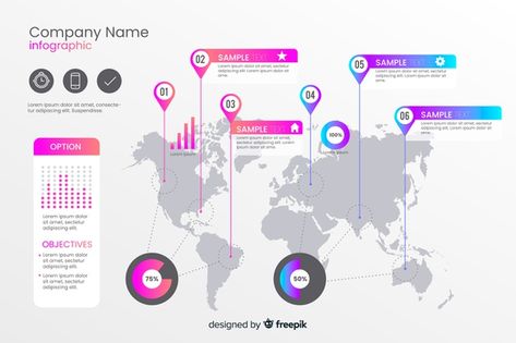 World map infographic template | Free Vector #Freepik #freevector #freeinfographic #freebusiness #freedesign #freetemplate World Map Infographic Design, Map Design Infographic, World Map Design Graphics, Infographic Map Design, Map Infographic Design, World Map Infographic, Maps Design, Map Illustrations, Map Infographic