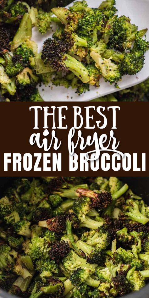 Airfryer Broccoli Frozen, Air Fry Frozen Broccoli Recipe, How To Cook Frozen Broccoli In Air Fryer, Air Fryer Roasted Broccoli From Frozen, Crispy Air Fryer Broccoli, Airfry Frozen Broccoli, Frozen Brocolli In Air Fryer, Air Fried Broccoli From Frozen, How To Air Fry Frozen Broccoli