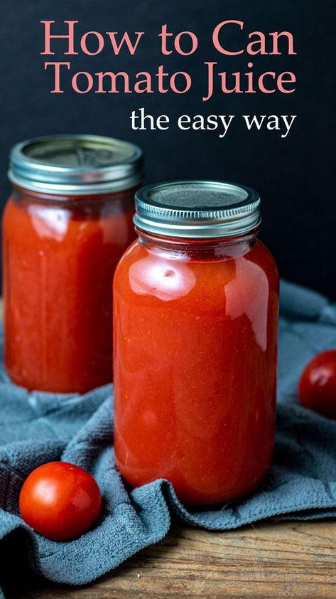 Canning Tomato Juice Water Bath, Tomatoe Juice Canned, Making Tomato Juice From Fresh Tomatoes, Tomato Juice With Juicer, Canning Juice From Juicer, Homemade Tomato Juice For Canning, How To Make Fresh Tomato Juice, Juicing Tomatoes In Juicer, How To Make Tomato Juice At Home