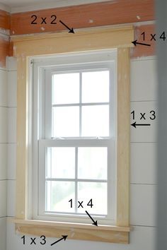 farmhouse window trim ideas - Yahoo Image Search Results Diy Window Casing, Window Casing Ideas, Craftsman Style Windows, Farmhouse Window Trim, Craftsman Window Trim, Diy Window Trim, Farmhouse Trim, Interior Window Trim, Curved Furniture