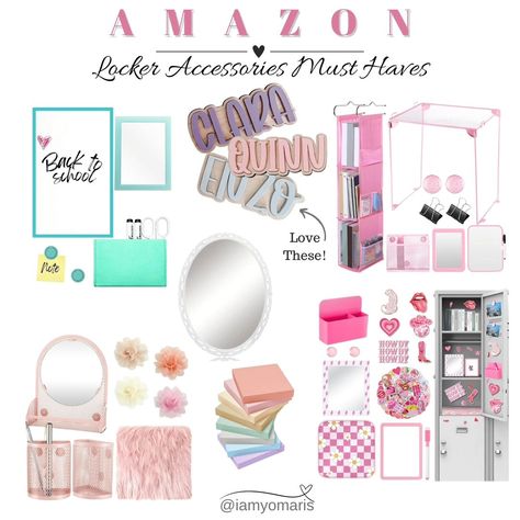 BACK TO SCOOL is just around the corner!! I curated some fun #locker decor for your #highschoolers!! #SwipeToShop!! Like, comment, share, or save for later! 🫶 To Shop: ✨️ Click on link in my bio ✨️ Click on "Shop My Amazon Storefront" ✨️ Click on "Back To School" to shop! OR Comment "LOCKER" and I'll send you the direct links to your DM. 👉 { Make sure you're following me @iamyomaris to receive DMs! } #backtoschool #backtoschoolshopping #highscool #lockerdecorations #founditonamazon #ins... Amazon Locker, Locker Accessories, Locker Decorations, School Lockers, Back To School Shopping, Dream Bedroom, Store Fronts, Lockers, Some Fun