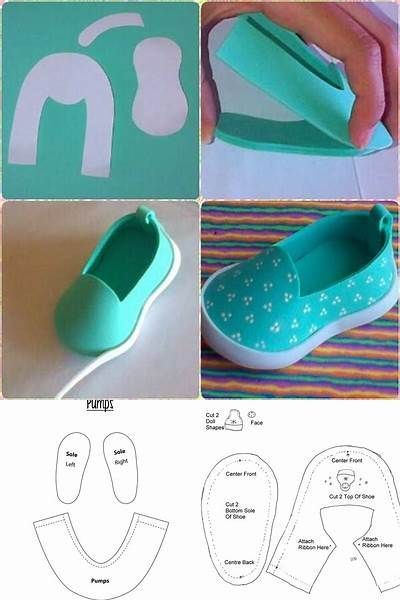 Baby Shoes Diy Pattern, American Girl Outfits, Shoe Patterns, Baby Doll Shoes, American Girl Doll Shoes, Doll Shoe Patterns, Baby Shoes Diy, Куклы American Girl, Lelli Kelly