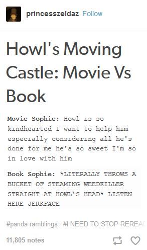 Howl's Moving Castle movie vs book Calcifer Book Version, Howl And Sophie Book Vs Movie, Howls Moving Castle Movie Vs Book, Book Howl Vs Movie Howl, Howl From Howl's Moving Castle, Howls Moving Castle Comic, Book Howl And Sophie, Howl's Moving Castle Book, Movie Vs Book