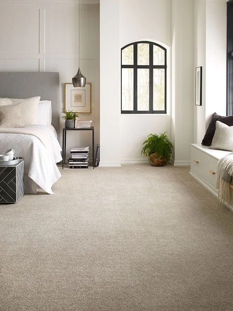 Cream Carpet Bedroom, Beige Carpet Bedroom, Bedroom Carpet Colors, Shaw Floors, Brown Carpet, White Carpet, Beige Carpet, Home Carpet, Best Carpet