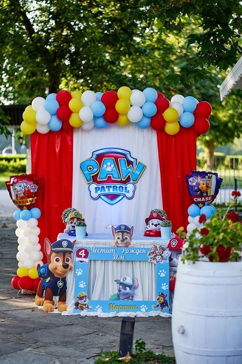 Paw Patrol Decorations Birthdays, Paw Patrol Theme Party, Animal Rescue Fundraising, Paw Patrol Theme, Paw Patrol Birthday Decorations, Paw Patrol Birthday Theme, Paw Patrol Decorations, Paw Party, Birthday Theme Decoration