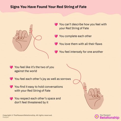 Red String of Fate - Its Meaning & 8 Signs To See Your's Red String Of Fate Quote, Red Thread Of Fate Aesthetic, Fate Tattoo Ideas, String Of Fate Tattoo, Red String Of Fate Tattoo, Fate Aesthetic, Red String Tattoo, The Red String Of Fate, Fate Tattoo