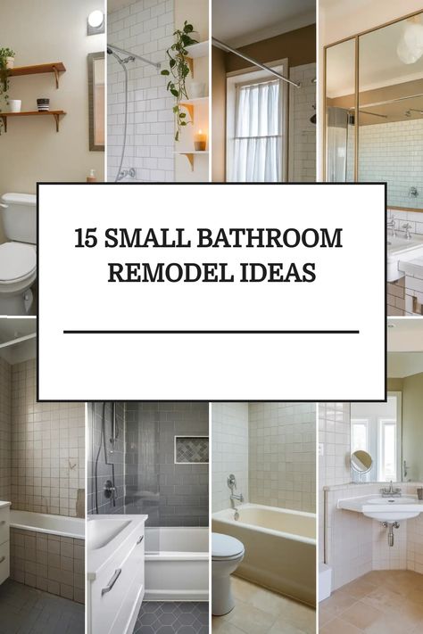 Looking to transform your bathroom but worried about the cost? Explore these budget-friendly bathroom remodel ideas to update your space without breaking the bank. From small bathroom remodel designs to master bathroom renovations, get inspired to create the perfect oasis in your home. Whether you're planning a complete bathroom remodel or just making a few updates, these tips and tricks will help you achieve your dream look within your budget. Say goodbye to that outdated space and hello to a f Small Bathrooms With Bathtubs Ideas, Bathroom With White Medicine Cabinet, Ideas For Small Bathroom Remodel, Economical Bathroom Remodel, Small Condo Bathroom Remodel, Narrow Rectangular Bathroom Layout, 4 X 8 Bathroom Design, Small Bathroom With Shower Layout, Small Full Bath Remodel